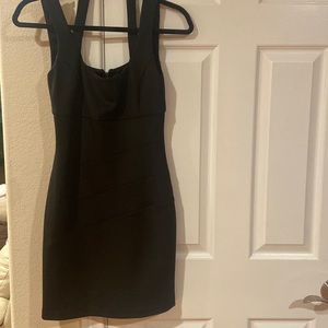 NEW black mini guess dress